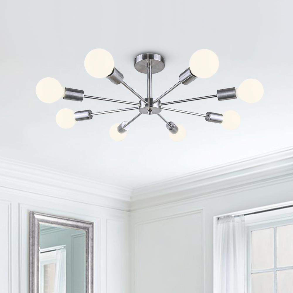 8-częściowa Lampa Sufitowa Sputnik | Lampa do Salonu