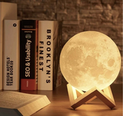 Akumulatorowa Lampka na Biurko w Kształcie Księżyca | Lampa LED