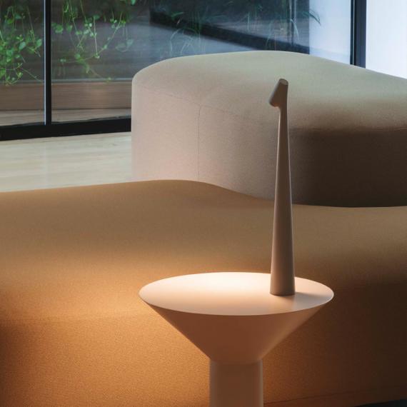 Bezprzewodowa Lampa Stołowa LED – Minimalistyczna Konstrukcja z Aluminium