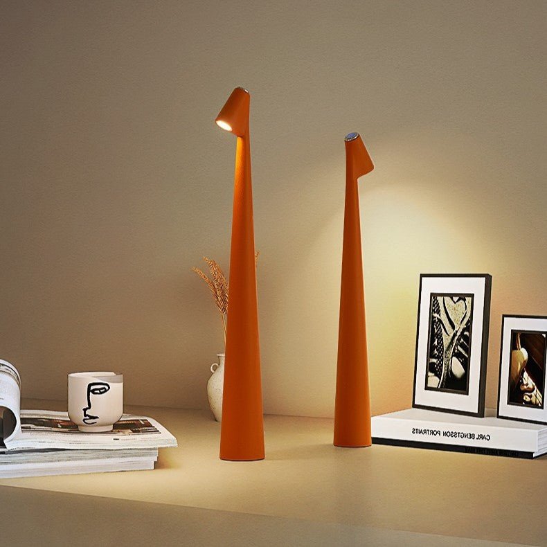 Bezprzewodowa Lampa Stołowa LED – Minimalistyczna Konstrukcja z Aluminium