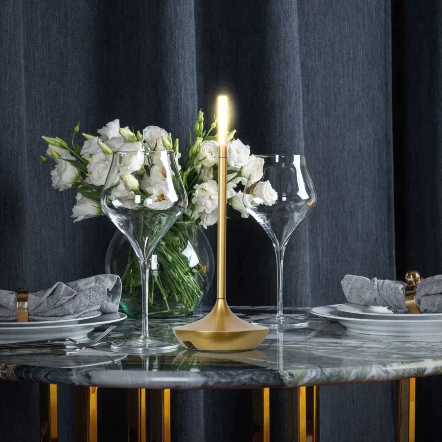 Wireless LED Candle Table Lamp with Touch Light Control