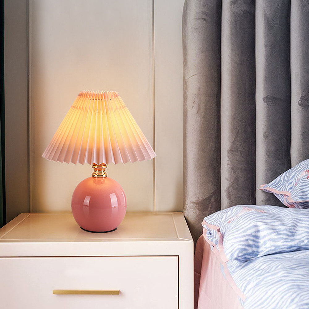 Ceramiczna Mini Lampka na Biurko