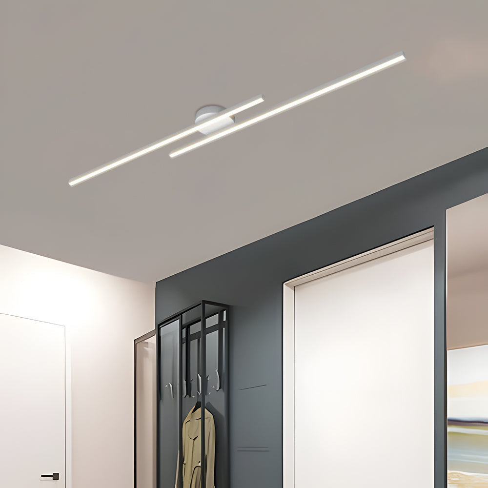 Długa Lampa Sufitowa LED | Lampa do Salonu