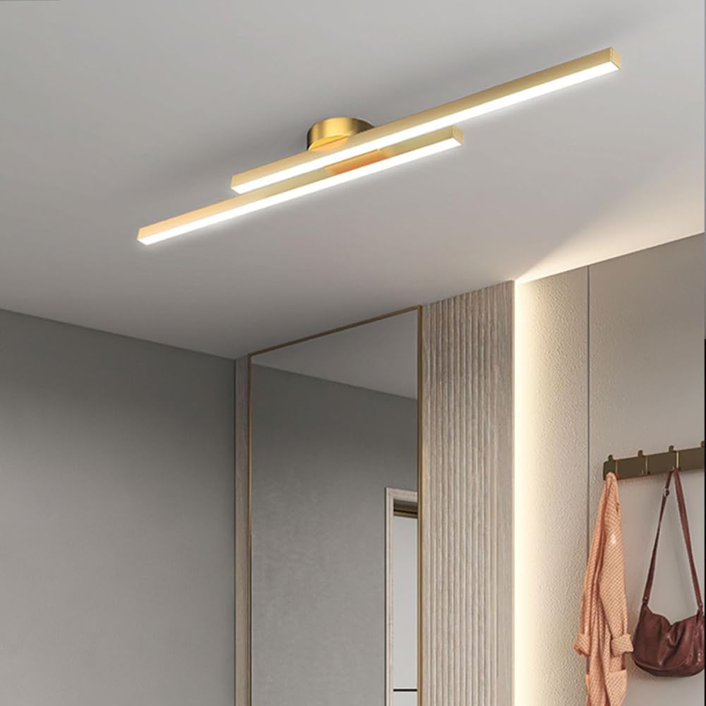 Długa Lampa Sufitowa LED | Lampa do Salonu