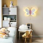 Kinkiet Dekoracyjny LED Motyl – Kolorowa Lampa Ścienna do Salonu i Korytarza