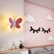 Kinkiet Dekoracyjny LED Motyl – Kolorowa Lampa Ścienna do Salonu i Korytarza