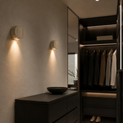 Kinkiet Ścienny Trawertyn Wabi-Sabi – Lampa z Naturalnego Kamienia w Stylu Japandi