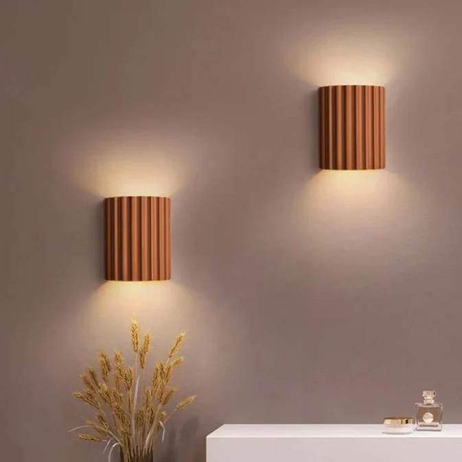 Kinkiet z żywicy | Lampa do Salonu
