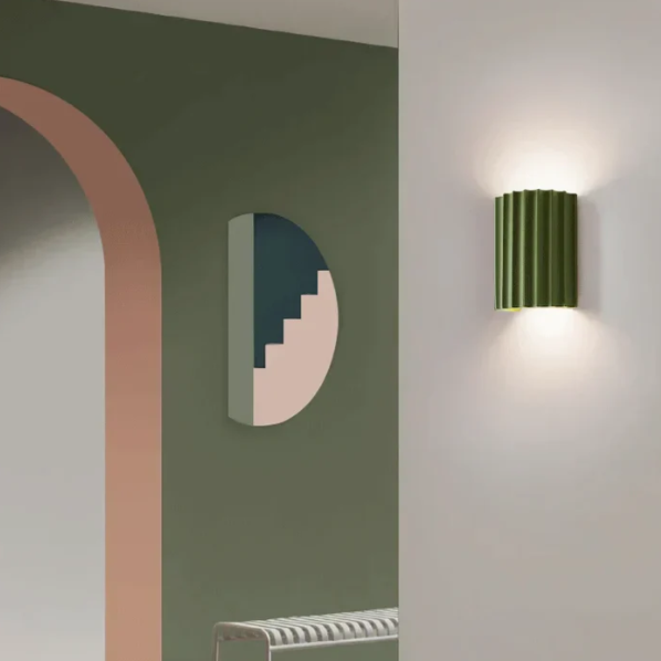 Kinkiet z żywicy | Lampa do Salonu