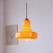 Kolorowa Lampa Wisząca Bauhaus w Kształcie Dyni