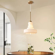 Kolorowa Lampa Wisząca Bauhaus w Kształcie Dyni