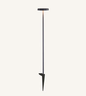 Lampa Ogrodowa LED – Czarna z Elastycznym Montażem