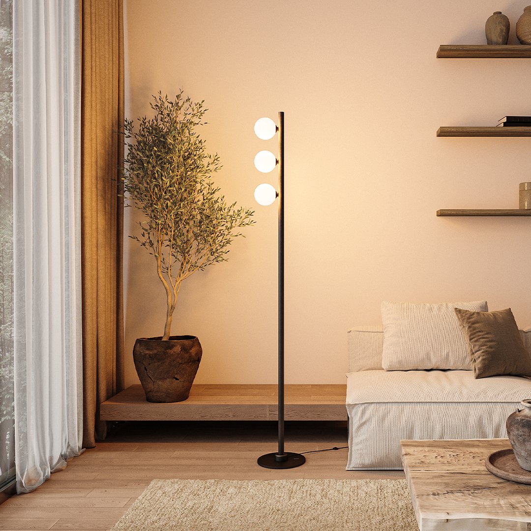 Lampa Podłogowa Modularna LED – Magnetyczny System Click & Connect