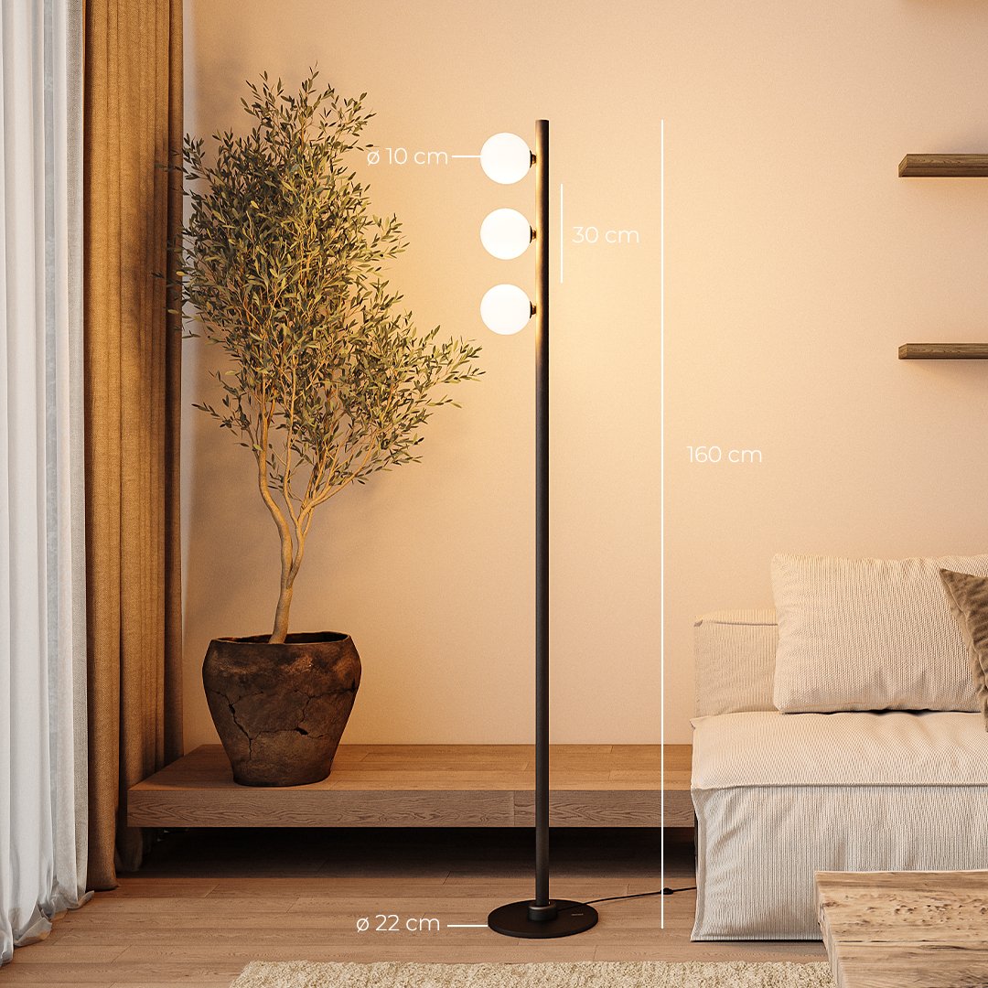 Lampa Podłogowa Modularna LED – Magnetyczny System Click & Connect