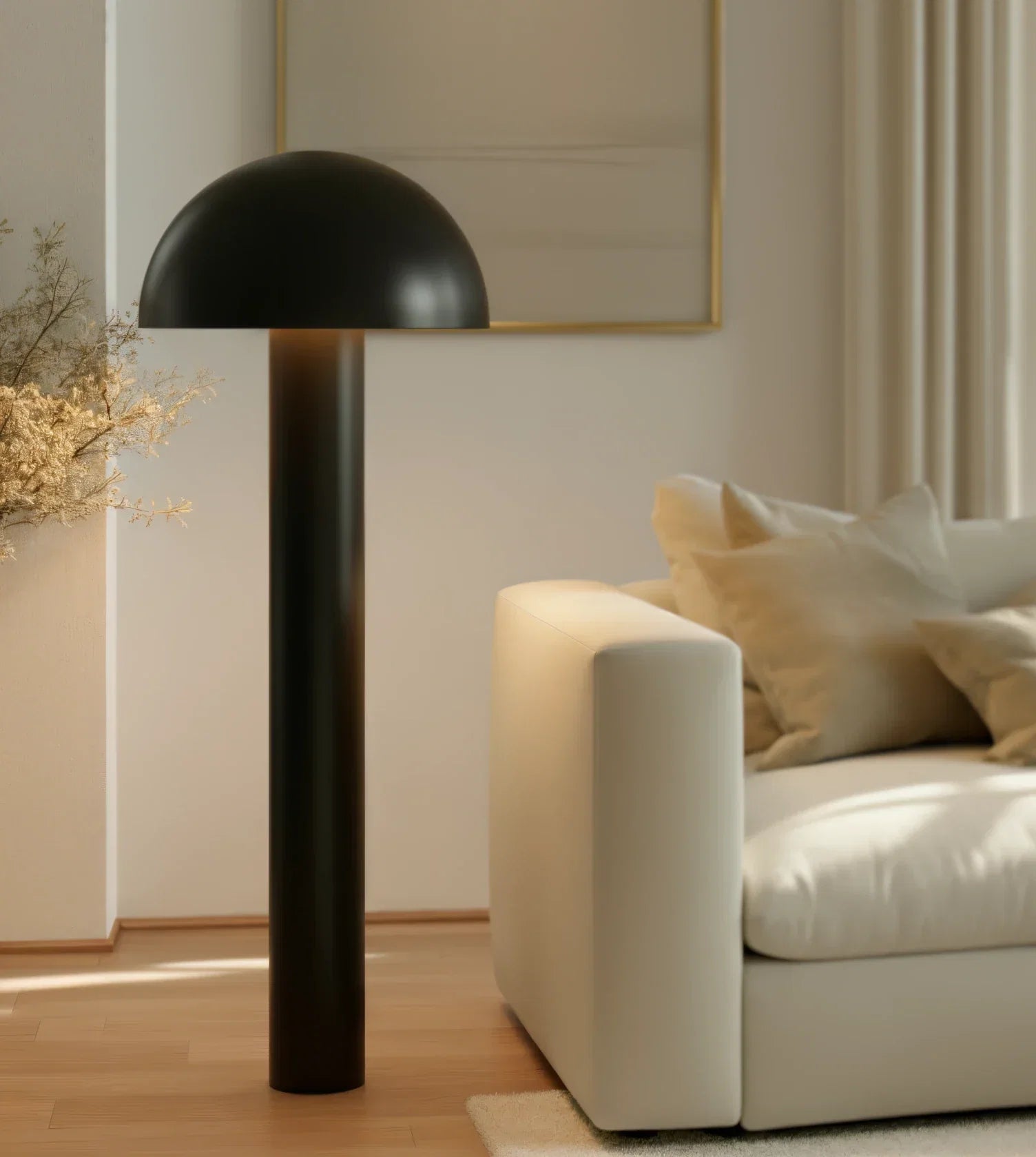 Lampa Podłogowa – Rzeźbiarska Forma i Retro Charakter