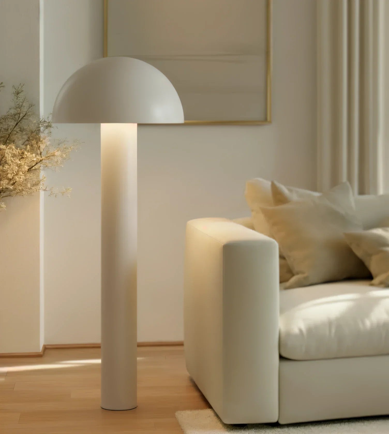 Lampa Podłogowa – Rzeźbiarska Forma i Retro Charakter