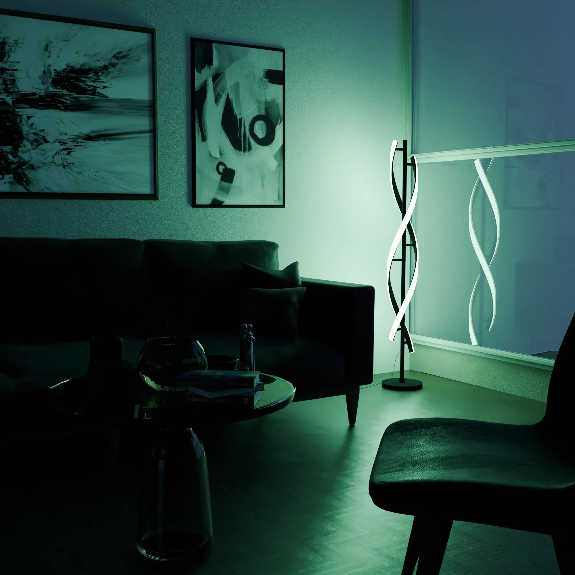 Lampa Podłogowa LED RGB – Nowoczesne Oświetlenie Nastrojowe