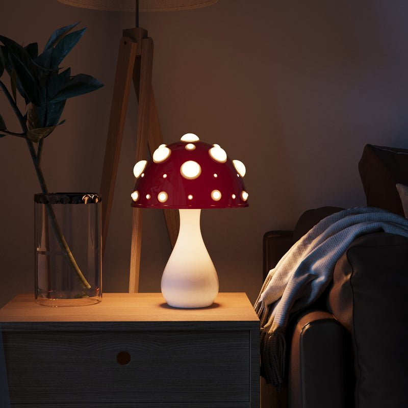 Lampa Stołowa Dekoracyjna Nowoczesny Design – Aluminium i Szkło Akrylowe