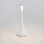 Lampa Stołowa LED Bezprzewodowa z Aluminium – Ładowana USB-C Lampka Nocna z Regulacją Jasności