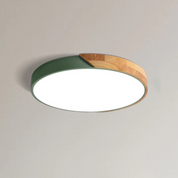 Lampa Sufitowa LED w Stylu Skandynawskim, Zimna Biel — Plafon do Salonu i Przedpokoju