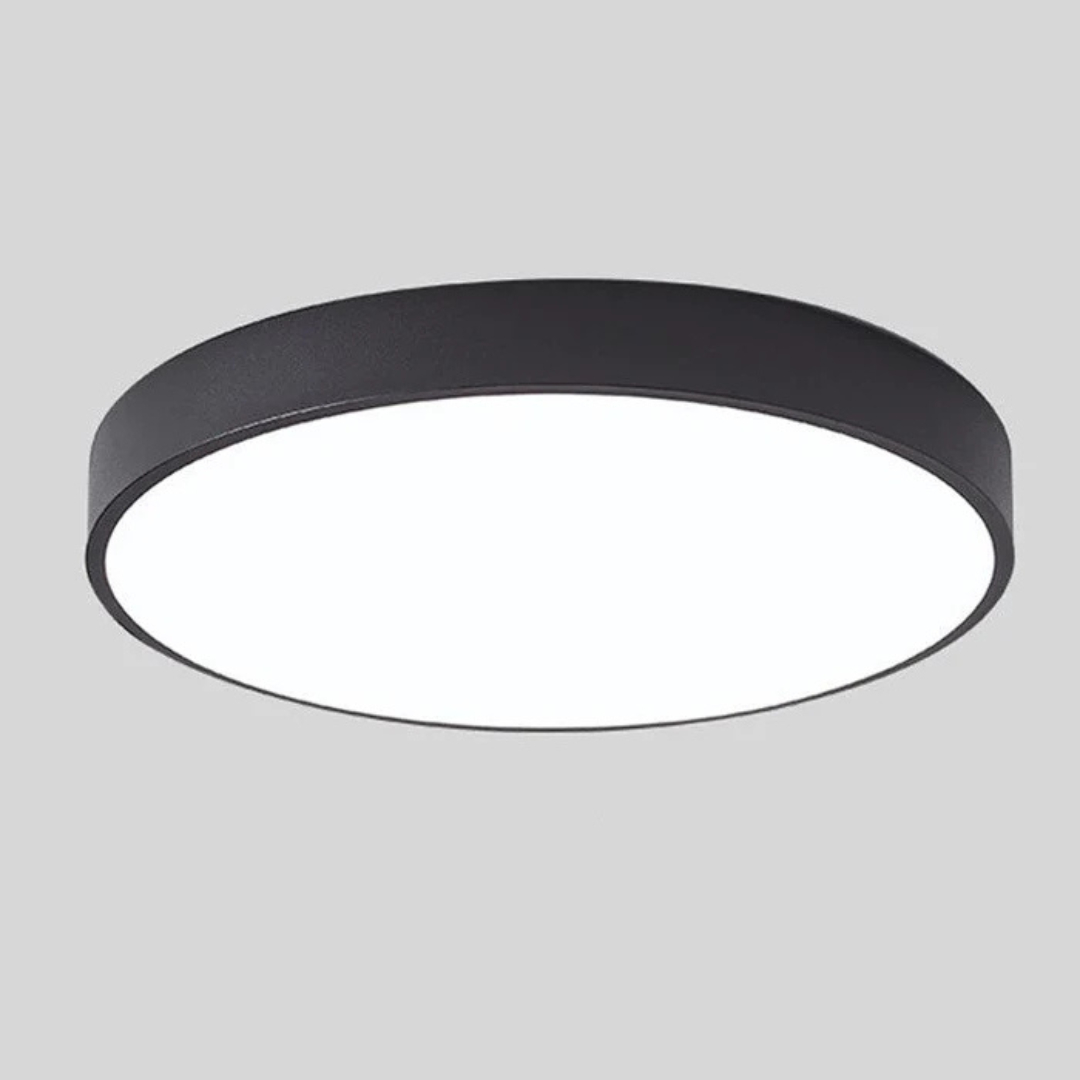 Lampa Sufitowa LED w Stylu Skandynawskim, Zimna Biel — Plafon do Salonu i Przedpokoju