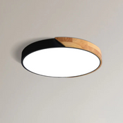 Lampa Sufitowa LED w Stylu Skandynawskim, Zimna Biel — Plafon do Salonu i Przedpokoju
