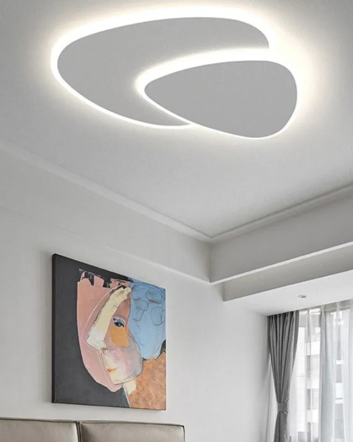 Lampa Sufitowa Dwuwarstwowa | Lampa LED