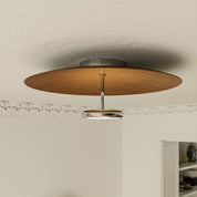 Lampa Sufitowa LED – Retro-Nowoczesny Design z Podwójnym Oświetleniem