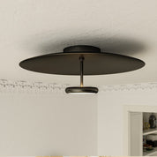 Lampa Sufitowa LED – Retro-Nowoczesny Design z Podwójnym Oświetleniem