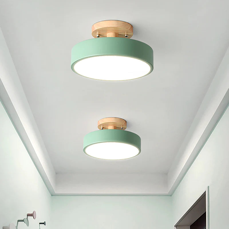 Lampa Sufitowa LED Półpłaska