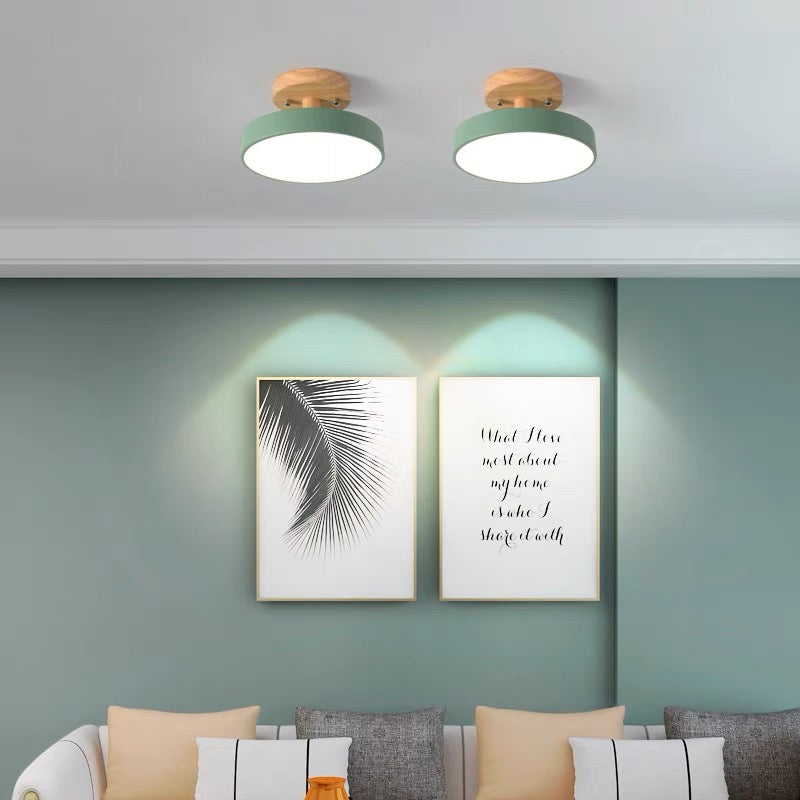 Lampa Sufitowa LED Półpłaska