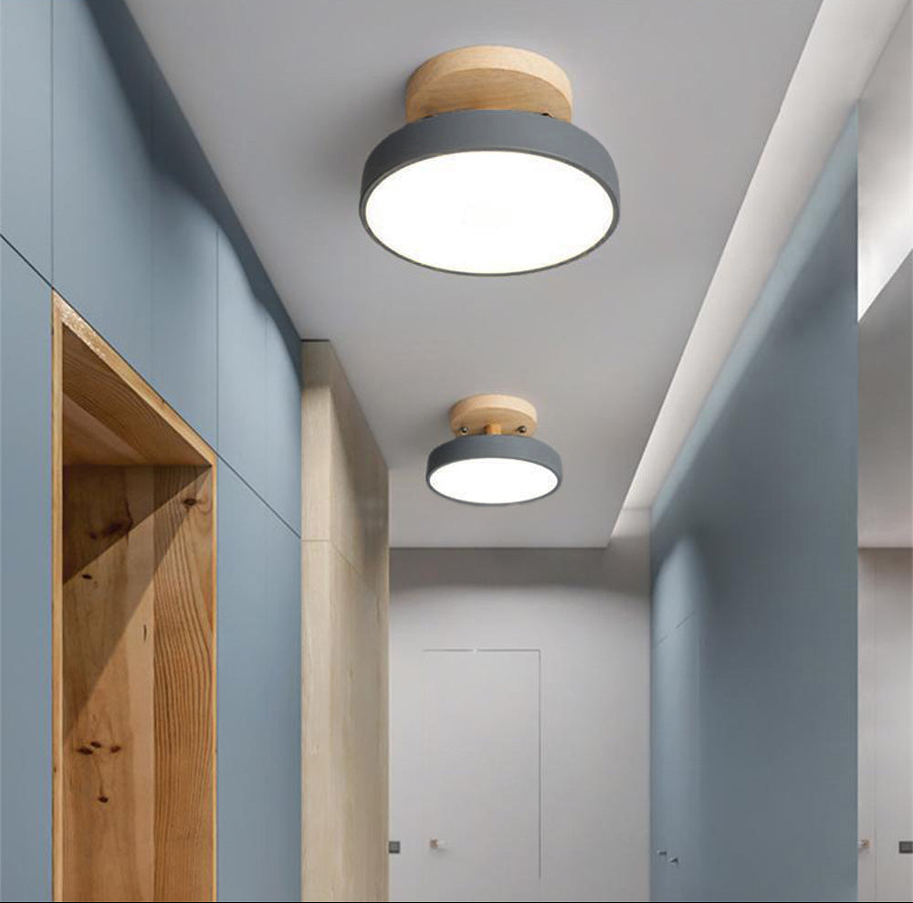 Lampa Sufitowa LED Półpłaska