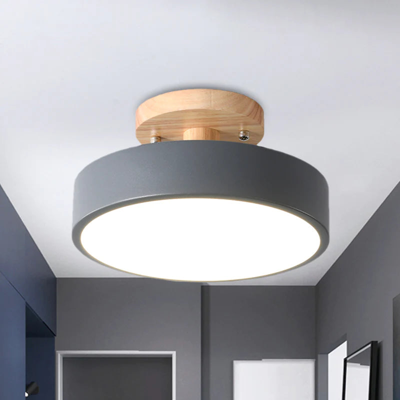 Lampa Sufitowa LED Półpłaska