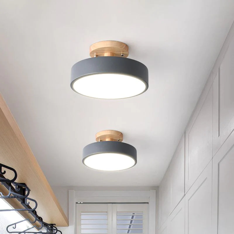 Lampa Sufitowa LED Półpłaska