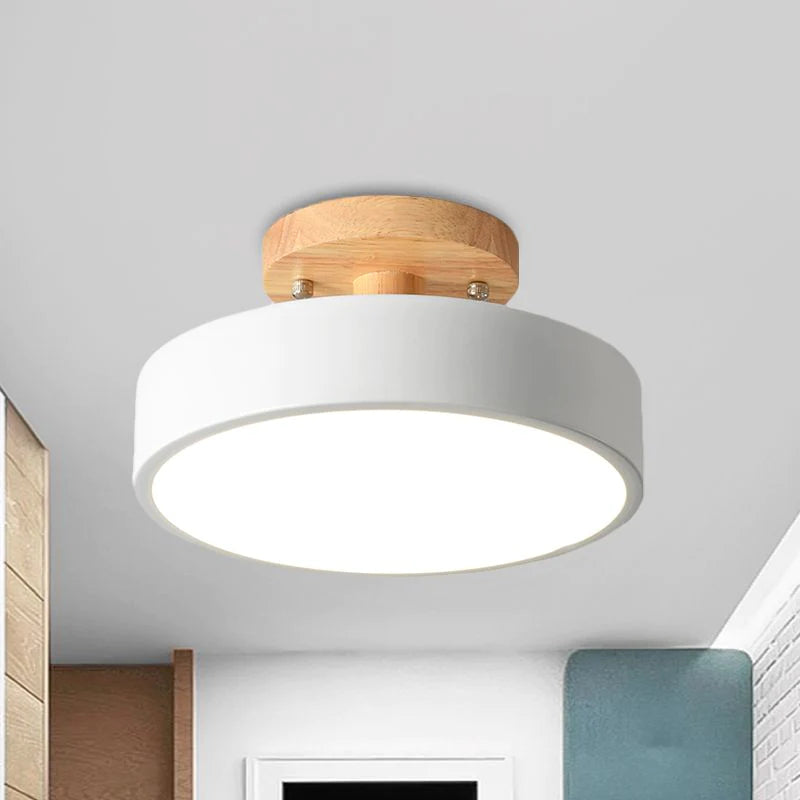 Lampa Sufitowa LED Półpłaska