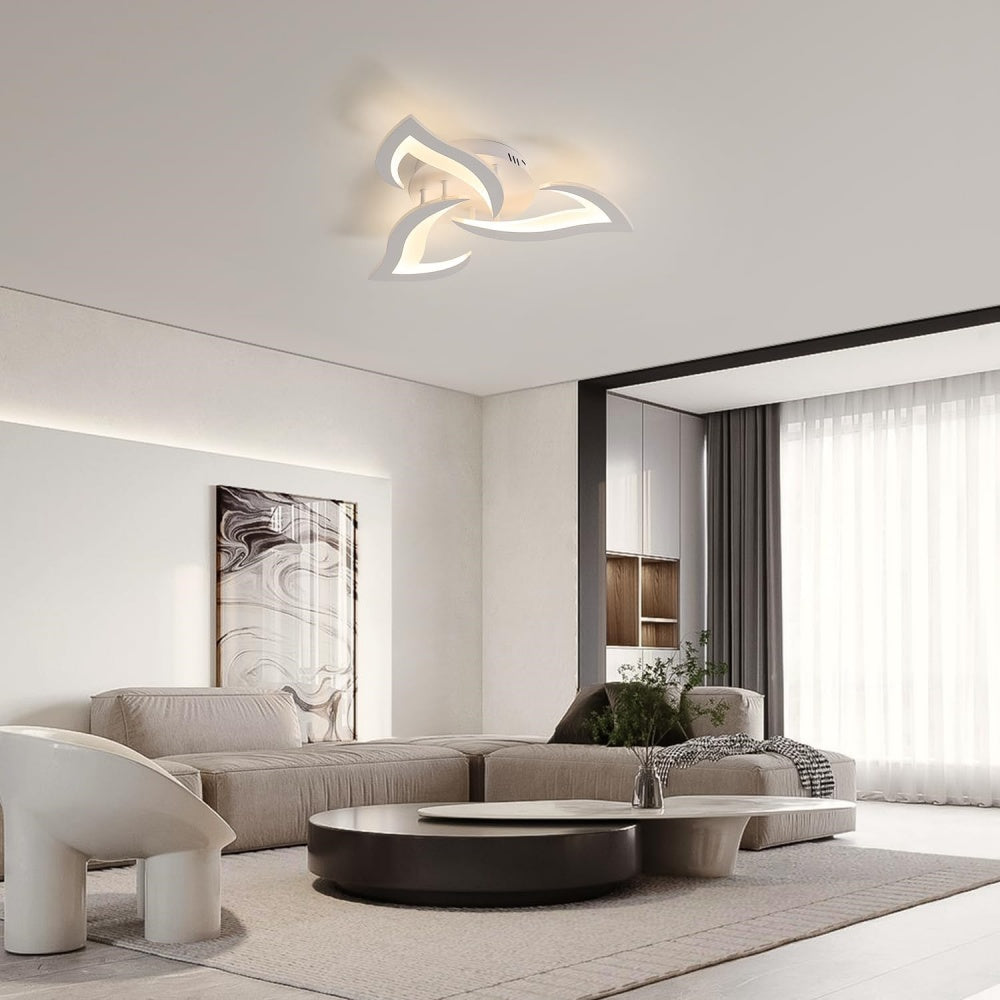 Lampa Sufitowa LED w Kształcie Kwiatu