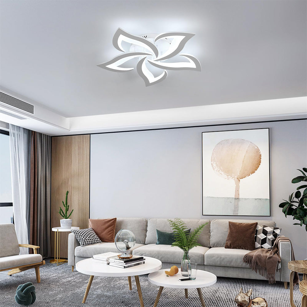 Lampa Sufitowa LED w Kształcie Kwiatu