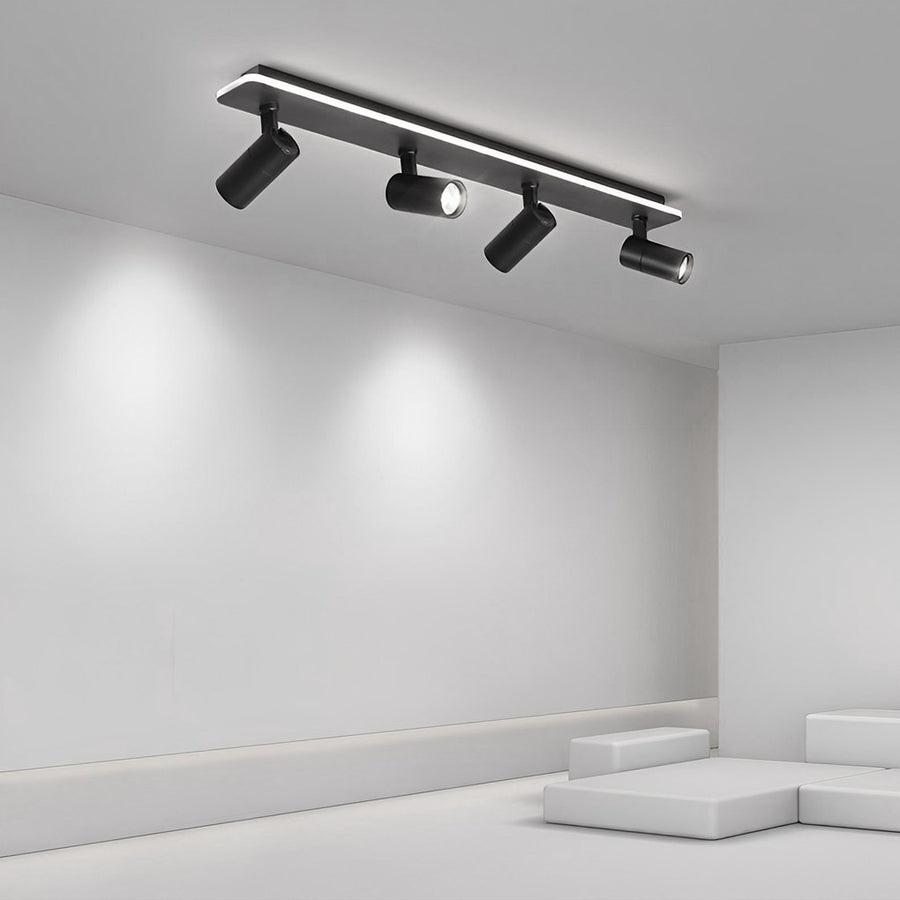 LED Ceiling Light Bar with Spotlights – 35, 60 or 80 cm