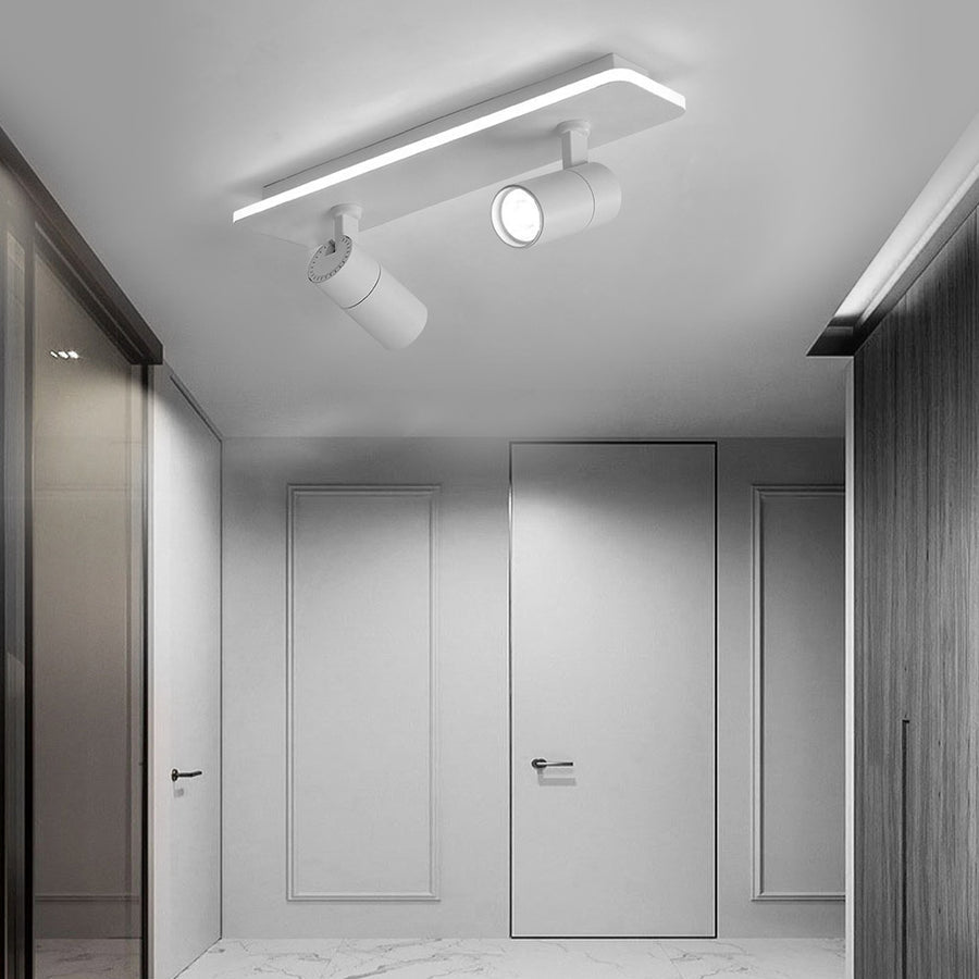 LED Ceiling Light Bar with Spotlights – 35, 60 or 80 cm