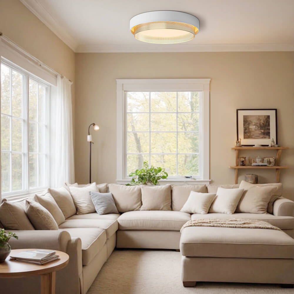 Lampa Sufitowa do Salonu Dwuwarstwowa | Lampa LED
