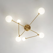Lampa Sufitowa w Kształcie Krzyża | 6-częściowy