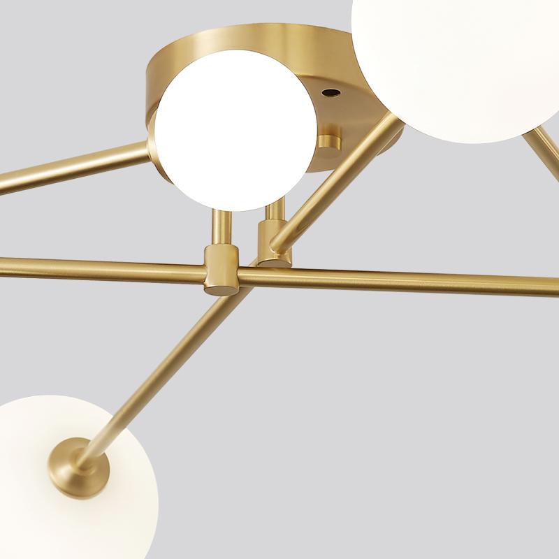 Lampa Sufitowa w Kształcie Krzyża | 6-częściowy