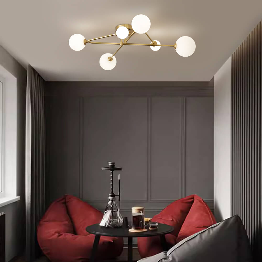 Lampa Sufitowa w Kształcie Krzyża | 6-częściowy