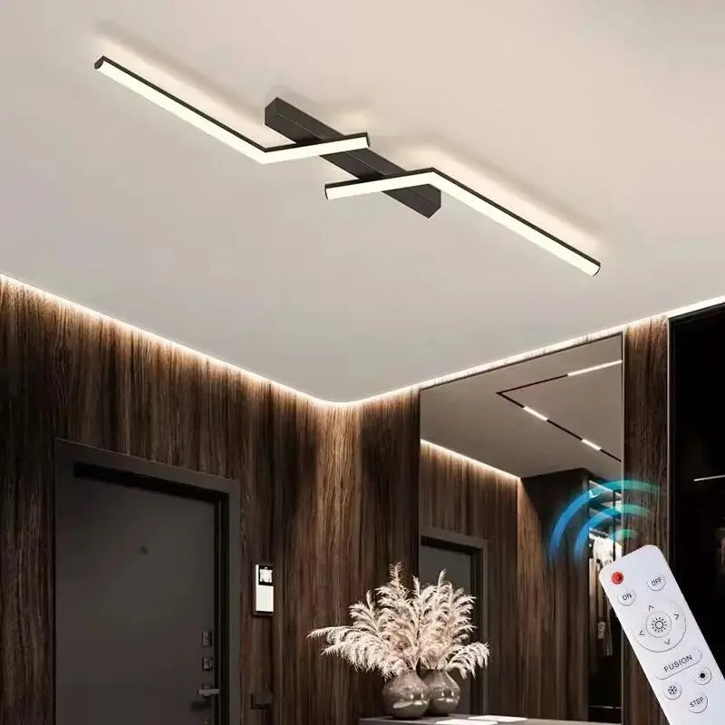 Lampa Sufitowa w Kształcie Linii | Lampa LED
