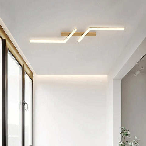 Lampa Sufitowa w Kształcie Linii | Lampa LED
