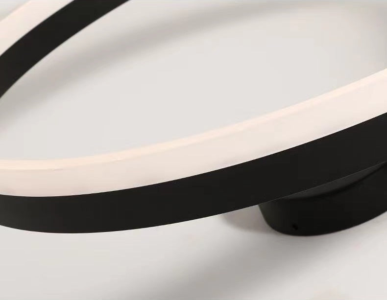 Lampa Sufitowa w Kształcie Pierścienia | Lampa do Sypialni LED
