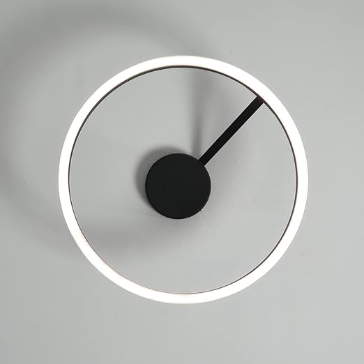 Lampa Sufitowa w Kształcie Pierścienia | Lampa do Sypialni LED