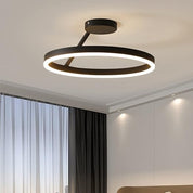 Lampa Sufitowa w Kształcie Pierścienia | Lampa do Sypialni LED