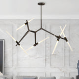 Lampa Sufitowa w Kształcie Szczytu | Nowoczesna Lampa do Salonu