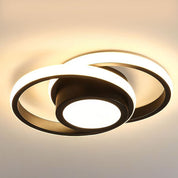 Lampa Sufitowa z Nowoczesnym Podwójnym Pierścieniem | Lampa LED